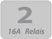 2 Relais 16A