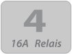 4 Relais 16A