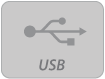 USB−Schnittstelle Icon