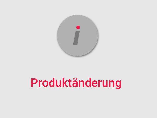 Produktaenderung Produktaenderung