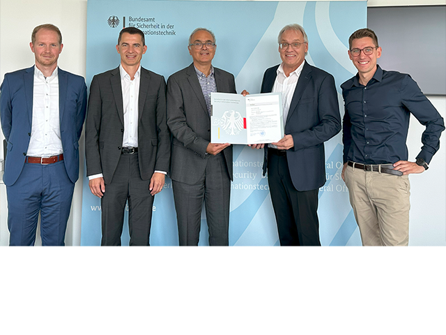 BSI_TRE-03109-5-zertifiziert Zertifikatsübergabe beim BSI